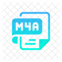 Ma File Format Extension Icon