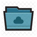 Mac-Cloud-Ordner  Symbol