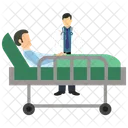 Maca De Paciente Medico Maca Hospital Ícone