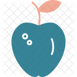Fruta Maçã  Ícone