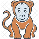 Macaco Lemure Chimpanze Icon