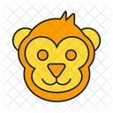 Macaco Animal Rosto Icon