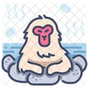 Macaco Ijapao Macaco Japones Macaco Onsen Icon