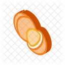 Macadamia Nuss Essen Symbol