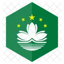 Macao Flag Country Icon