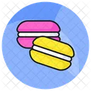 Macaron Confectionery Biscuit Icon