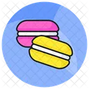 Macaron Confectionery Biscuit Icon
