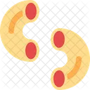 Macaroni Pasta Italian Icon