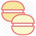 Macarons Cake Desserts Icon