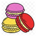 Adesivo de macarons  Ícone