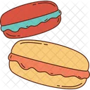 Macarons Sweet Food Icon