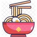 Ano Novo Chines Macarrao Comida Chinesa Icon