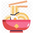 Ano Novo Chines Macarrao Comida Chinesa Icon