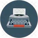 Macchina Da Scrivere Televideo Stampante Icon