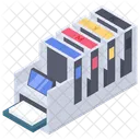 Macchina da stampa offset  Icon