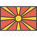 Macedonia Macedonian Asian Icon