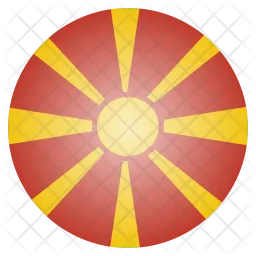 Macedonia Flag Icon