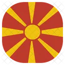 Macedonia National Country Icon