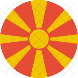 Macedonia Flag Icon