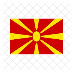 Macedonia Flag Icon