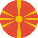Macedonia Flag World Icon