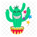 Maceta de cactus  Icono