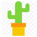 Maceta de cactus  Icono