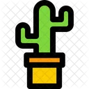 Maceta de cactus  Icono