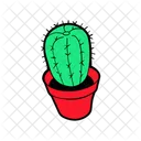 Maceta de cactus  Icono