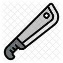 Machete Knife Cutting Icon