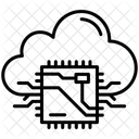 Machine Cloud Processor Icon