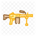 Machine Gun Weapon Icon