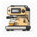 Cafetiere Machine A Cafe Cafetiere Icône
