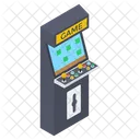 Machine à manette d'arcade  Icône