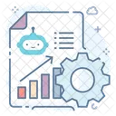 Analytics Graphical Representation Business Chart Icon