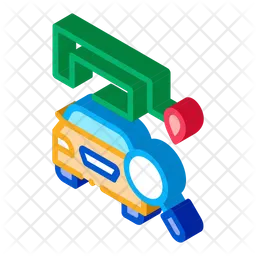 Machine Car  Icon