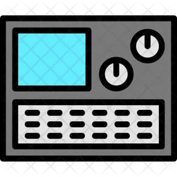 Machine Control Panel  Icon