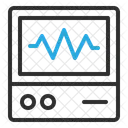 ECG Pouls Medical Icône