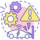 Machine Error Vehicle Icon