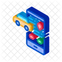 Machine Geolocation Sharing Icon