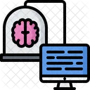 Machine Intelligence Computer Icon