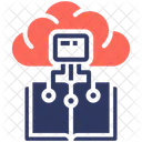 Machine Learning Book Library Icon