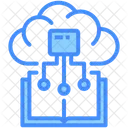 Machine Learning Book Library Icon