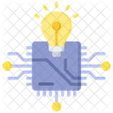 Machine Learning Machine Data Icon
