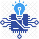 Machine Learning Machine Data Icon