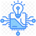 Machine Learning Machine Data Icon