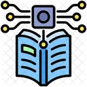 Machine Learning Machine Data Icon