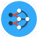 Machine Learning Networking Structure Icon