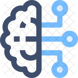 Machine Learning Icon - Download in Line Style
