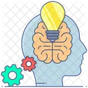 Smart Learning Machine Learning Automatic Learning Icon